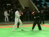 We now know that wearing an all-black gi is no substitute for having an actual black belt.